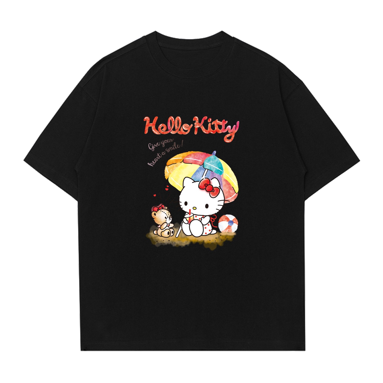 Hello Kitty Hello Kitty 2025 летняя футболка Unisex Sanrio, черный
Hello Kitty Hello Kitty 2025 летняя футболка Unisex Sanrio, черный