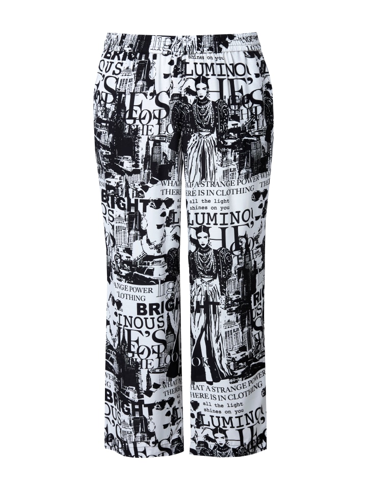 Тканевые брюки MIAMODA, черный
Тканевые брюки MIAMODA, черный