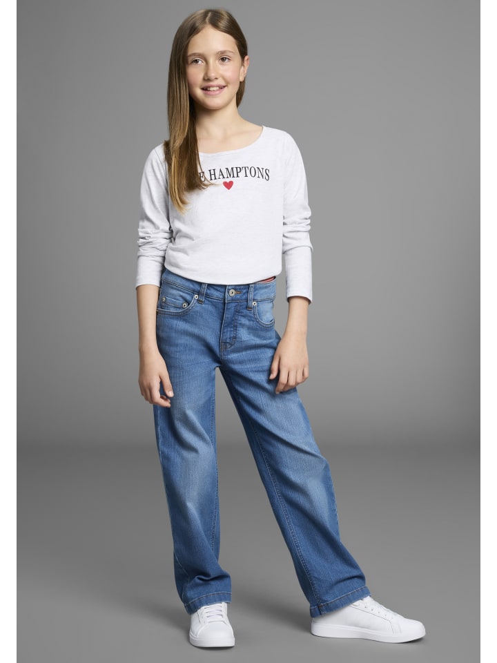 Джинсы свободного кроя в синих тонах Bruno Banani
Джинсы свободного кроя в синих тонах Bruno Banani