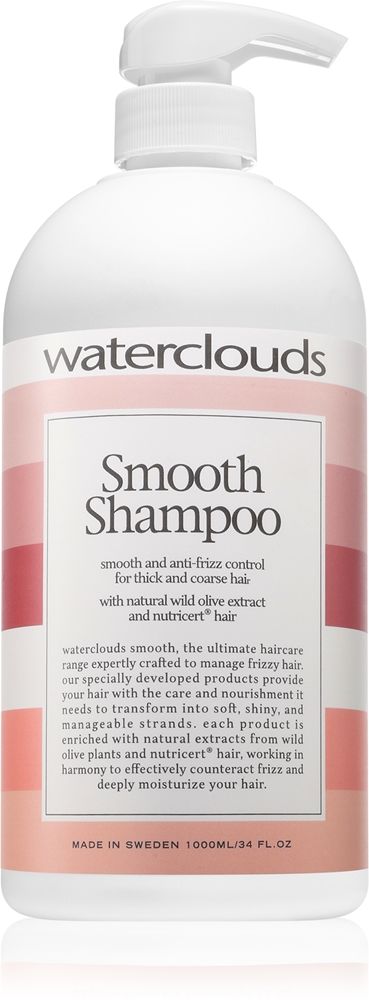 Разглаживающий шампунь Smooth Shampoo для непослушных, вьющихся волос Waterclouds, 1000 мл
Разглаживающий шампунь Smooth Shampoo для непослушных, вьющихся волос Waterclouds, 1000 мл