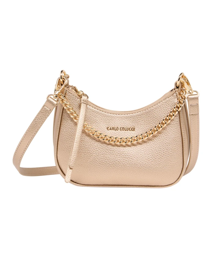 Элегантная сумка через плечо в модном стиле Carlo Colucci, коричневый
Элегантная сумка через плечо в модном стиле Carlo Colucci, коричневый