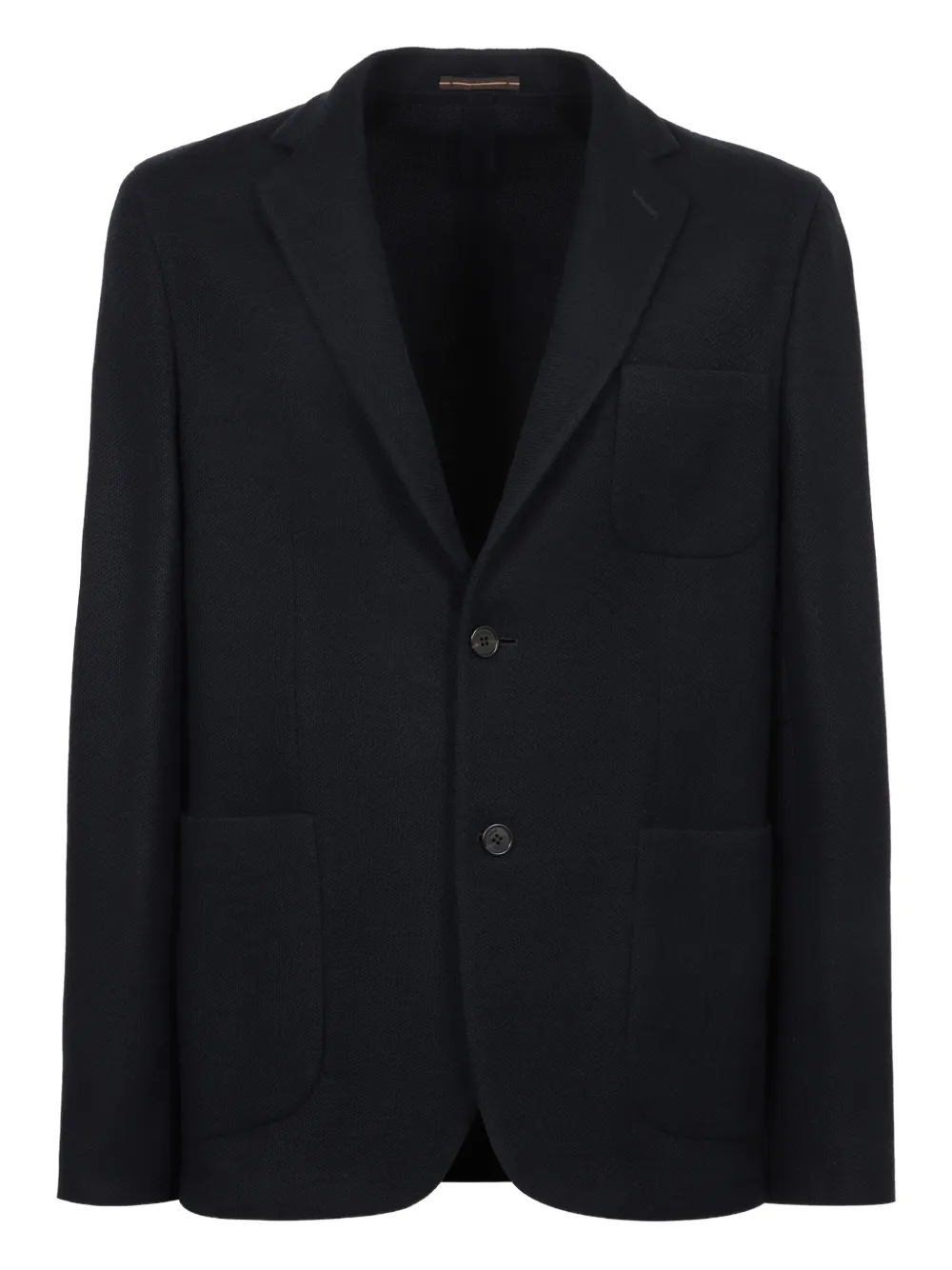 Однобортный блейзер slowear, черный
Однобортный блейзер slowear, черный