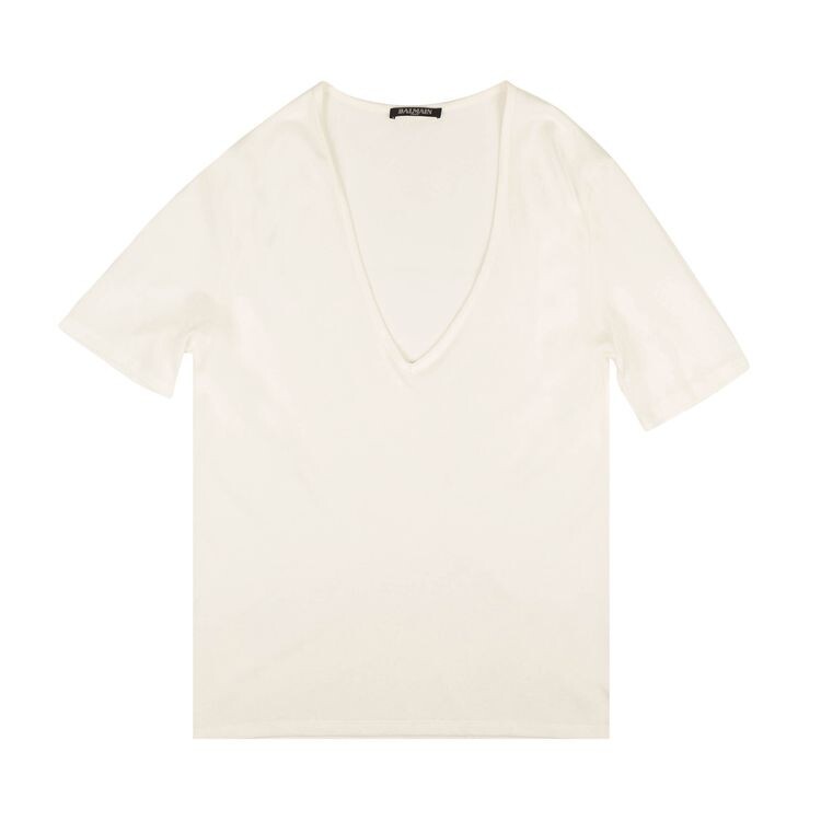 Топ Balmain Short-Sleeve V Neck Knit Top White, белый
Топ Balmain Short-Sleeve V Neck Knit Top White, белый