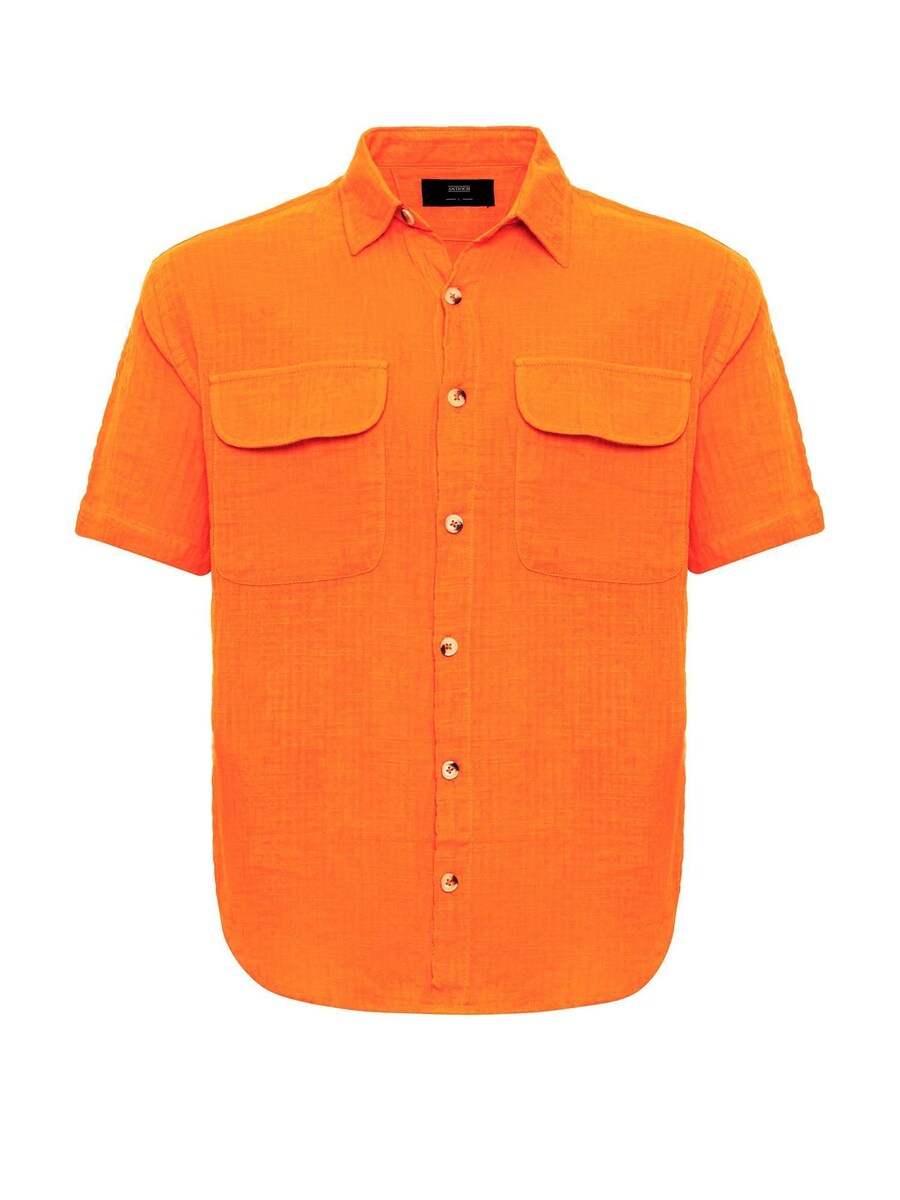 Рубашка обычного кроя на пуговицах Antioch, оранжевый 
Рубашка обычного кроя на пуговицах Antioch, оранжевый