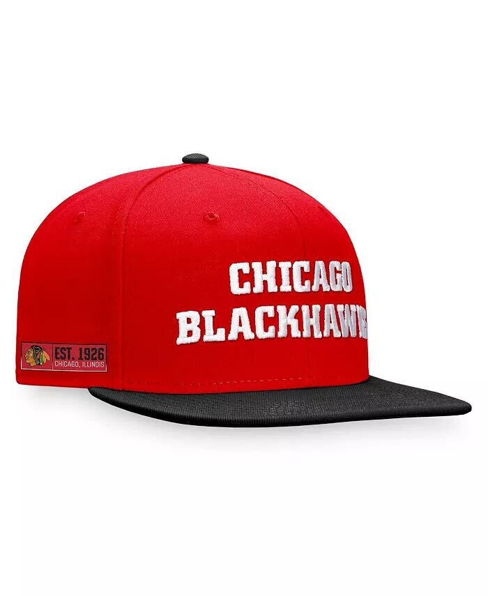 Мужская красно-черная бейсболка Chicago Blackhawks Iconic с цветными блоками Snapback Fanatics, красный
Мужская красно-черная бейсболка Chicago Blackhawks Iconic с цветными блоками Snapback Fanatics, красный