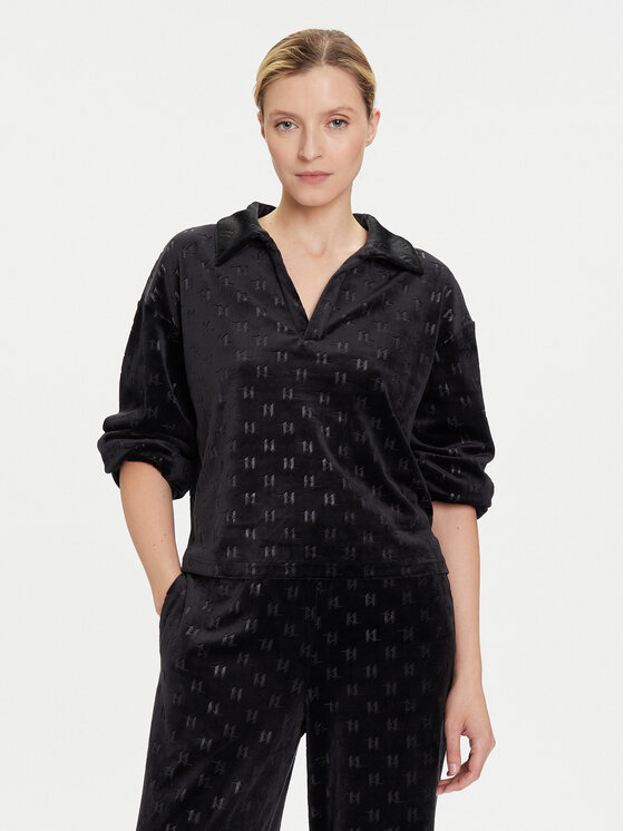 Блузка regular fit A4W44007 Karl Lagerfeld, черный
Блузка regular fit A4W44007 Karl Lagerfeld, черный