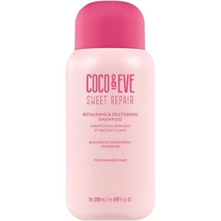 Шампунь для восстановления поврежденных окрашенных волос Coco & Eve
Шампунь для восстановления поврежденных окрашенных волос Coco & Eve