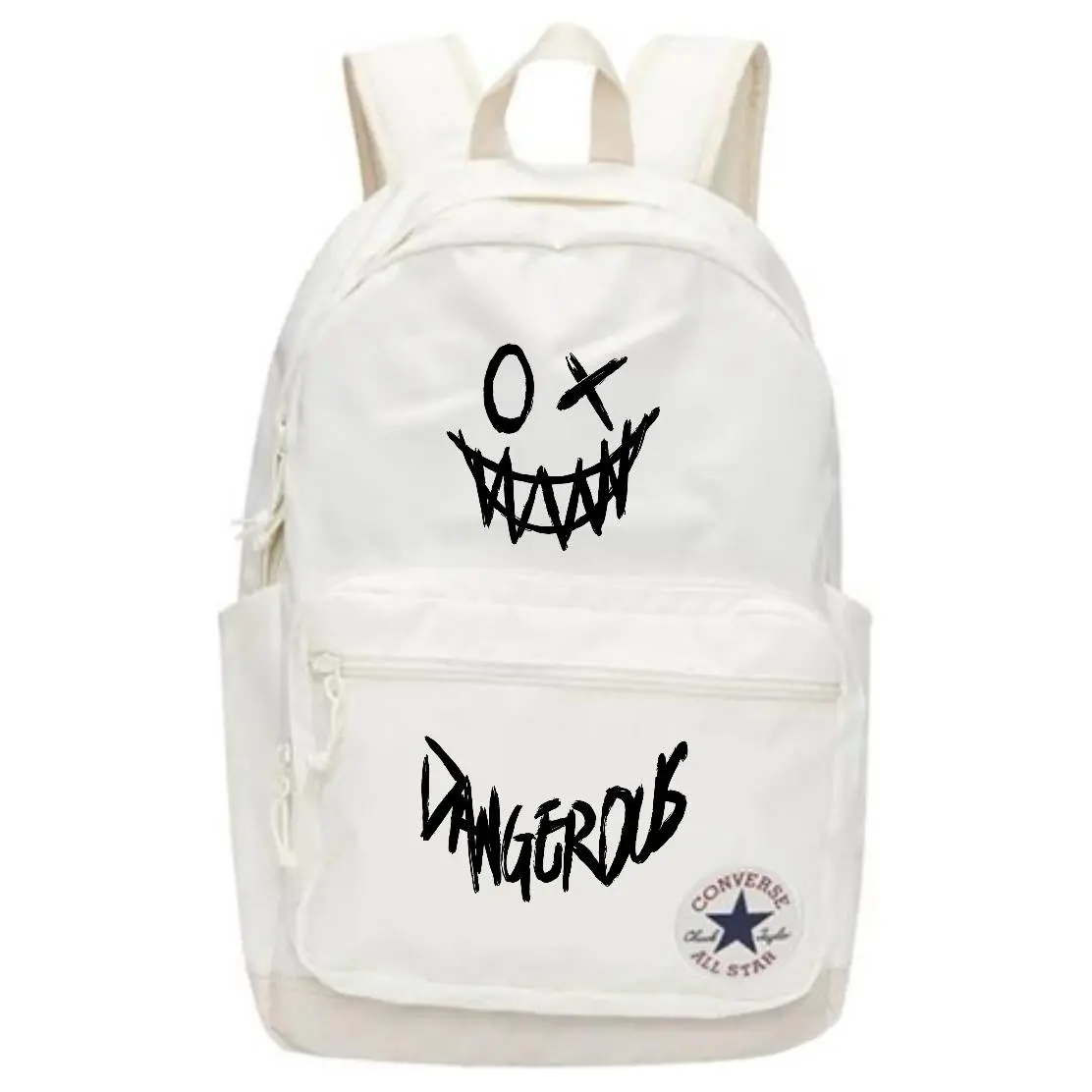 Converse Полиэстеровый рюкзак обычный унисекс белый, Demon Ghost Face
Converse Полиэстеровый рюкзак обычный унисекс белый, Demon Ghost Face