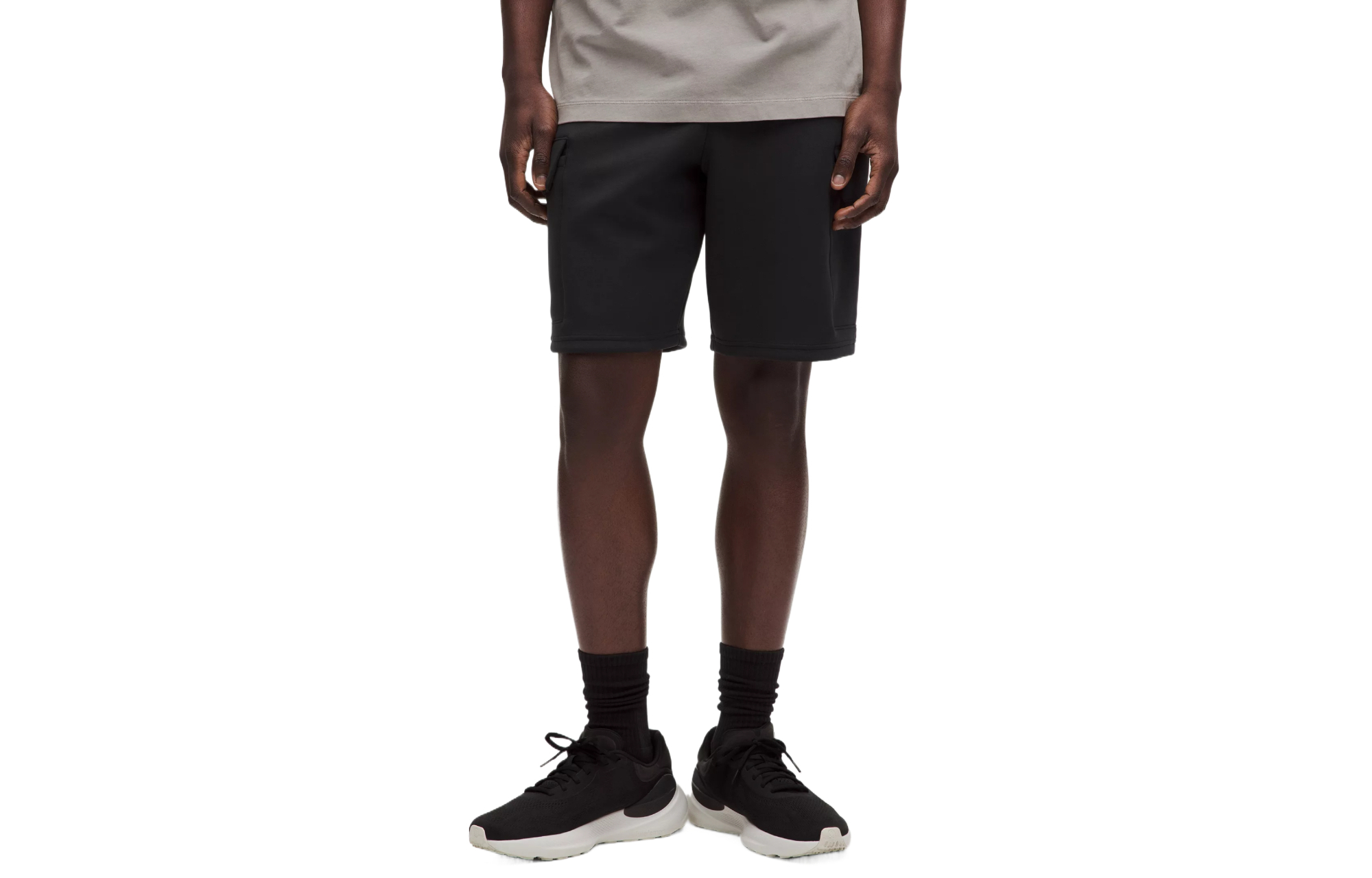 Гладкие карго-шорты 9' мужские Lululemon, черный
Гладкие карго-шорты 9' мужские Lululemon, черный