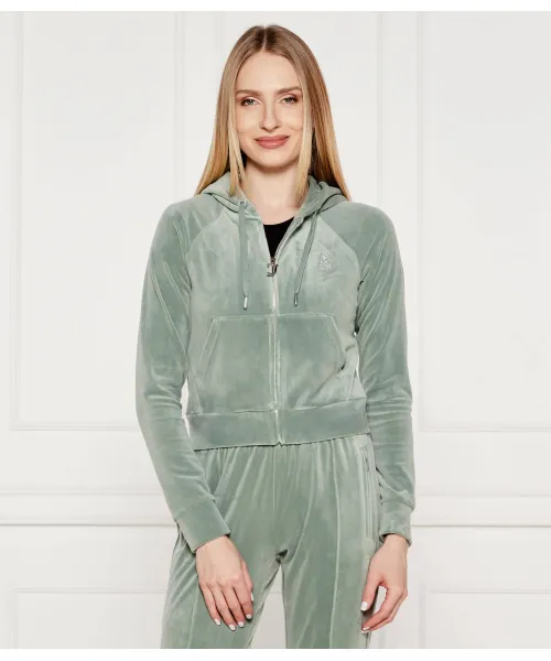 Толстовка Мэдисон Slim fit Juicy Couture, зеленый
Толстовка Мэдисон Slim fit Juicy Couture, зеленый