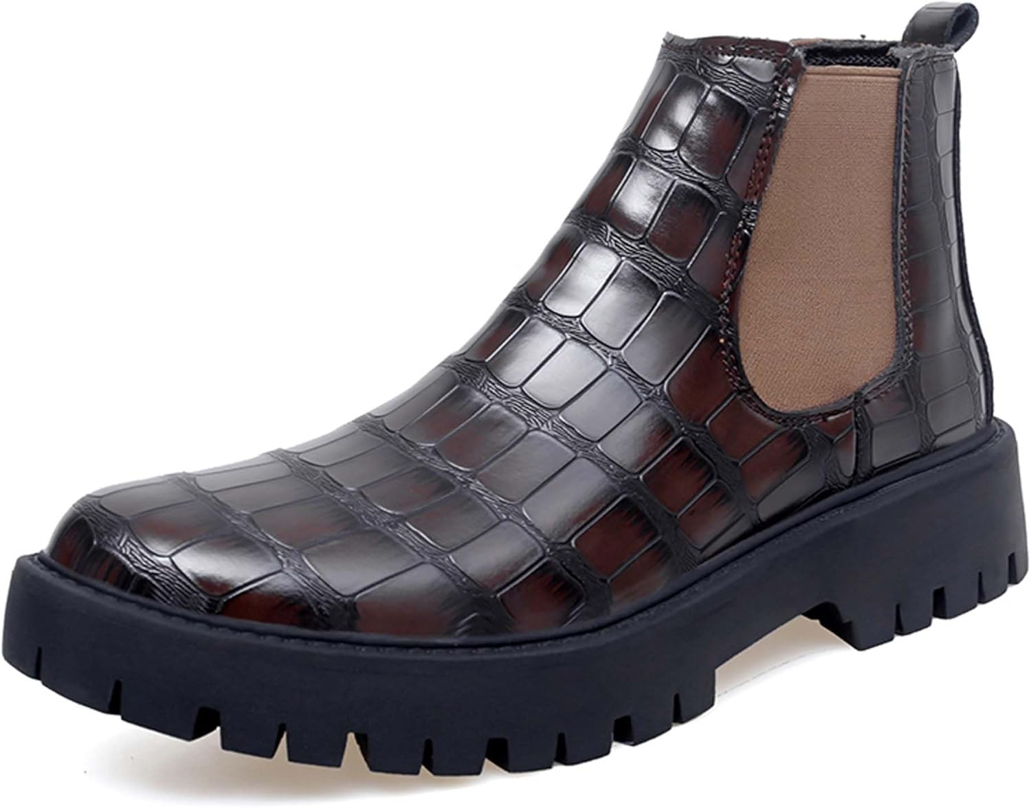 Мужские ботинки челси на толстой подошве, деловые, повседневные, формальные, с противоскользящим покрытием, увеличивающие высоту, для работы, конференций, униформы, банкетов, свадебных костюмов, платьев, высокие кожаные ботинки Generic, темно-ко...
Мужские ботинки челси на толстой подошве, деловые, повседневные, формальные, с противоскользящим покрытием, увеличивающие высоту, для работы, конференций, униформы, банкетов, свадебных костюмов, платьев, высокие кожаные ботинки Generic, темно-ко...