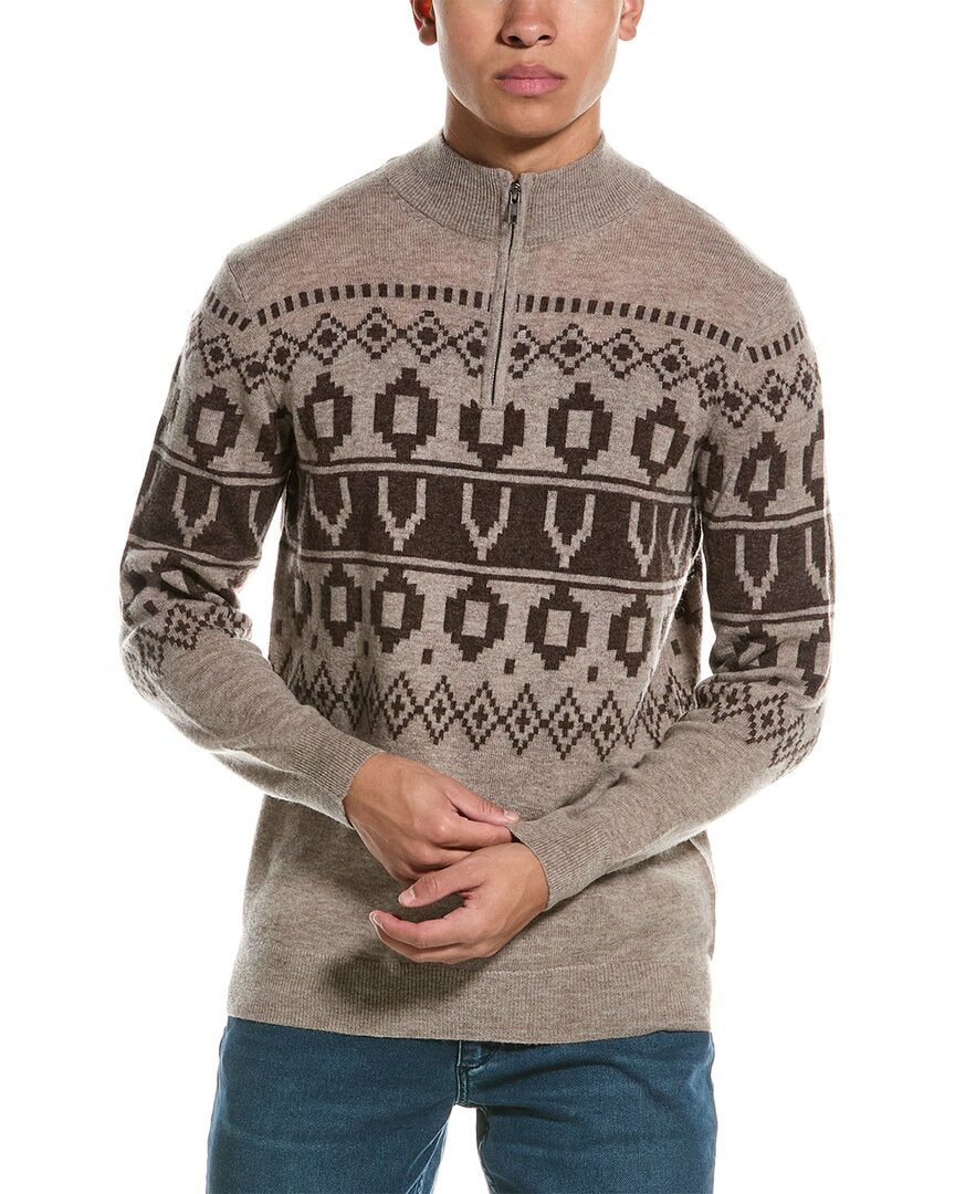 Свитер Brodie Cashmere Wool & Cashmere-Blend с застежкой-молнией на 1/2, серый
Свитер Brodie Cashmere Wool & Cashmere-Blend с застежкой-молнией на 1/2, серый