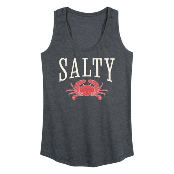 Женская майка с принтом соленого краба Licensed Character, серый
Женская майка с принтом соленого краба Licensed Character, серый