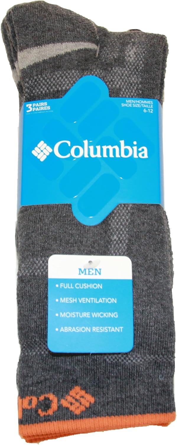 Носки Columbia Light Weight Half-Cushion Crew 3 Pair, M10-13, Grey
Носки Columbia Light Weight Half-Cushion Crew 3 Pair, M10-13, Grey