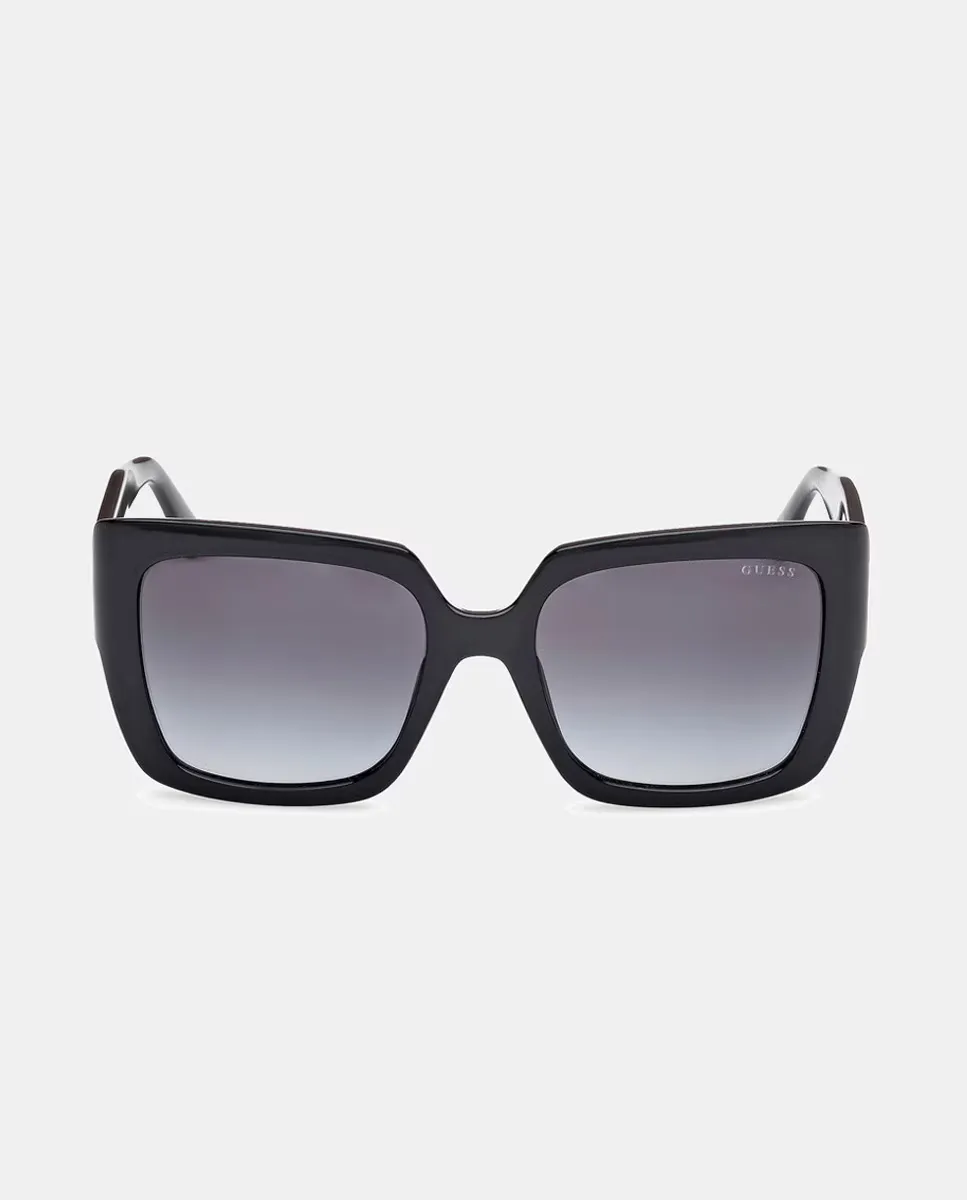 Женские квадратные солнцезащитные очки с инъекционными градиентными линзами Guess, чёрный
Женские квадратные солнцезащитные очки с инъекционными градиентными линзами Guess, чёрный