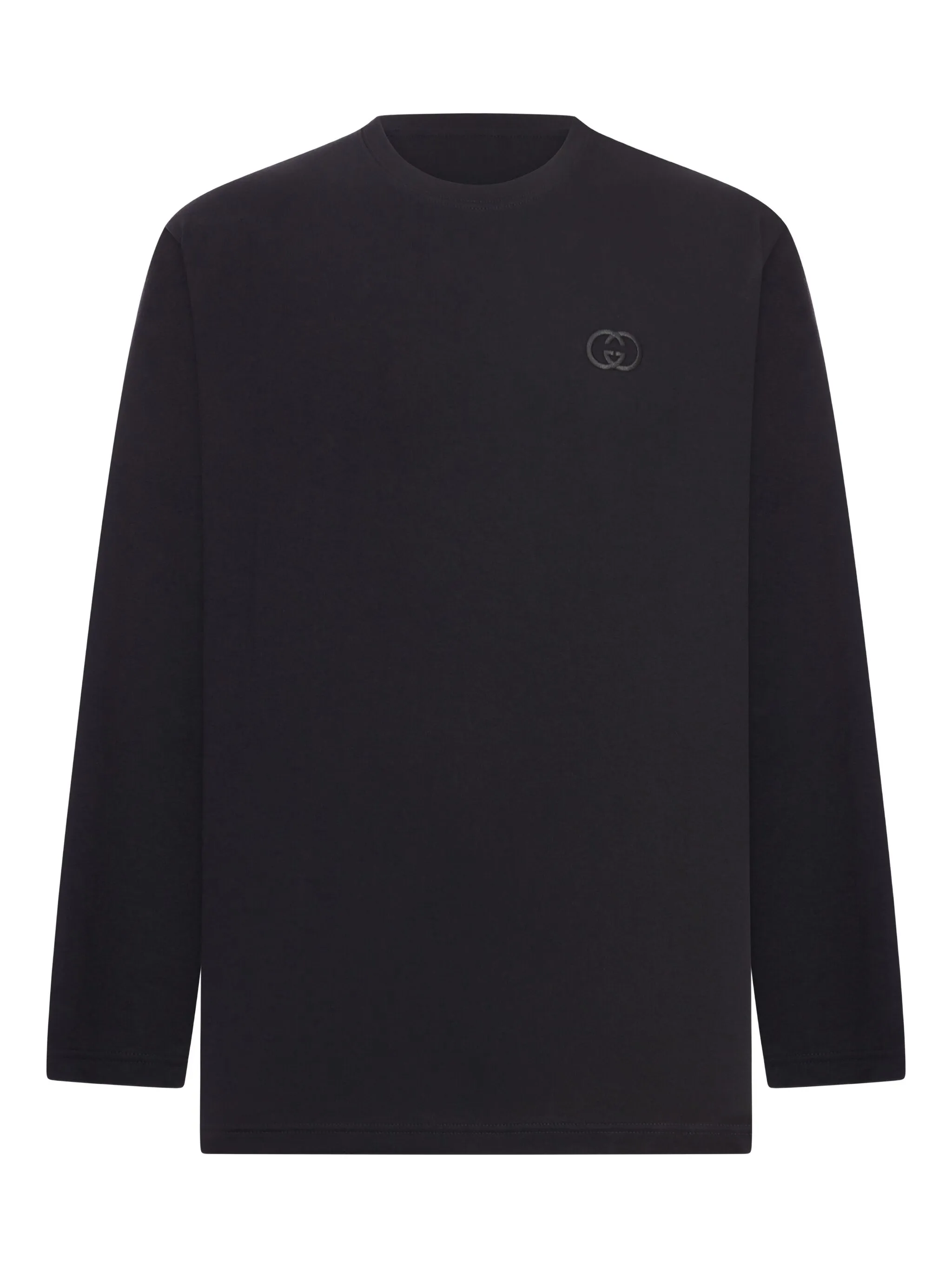 Футболка с вышивкой Interlocking G Gucci, черный
Футболка с вышивкой Interlocking G Gucci, черный