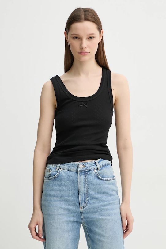 Хлопковая майка Hunter Herskind, черный
Хлопковая майка Hunter Herskind, черный