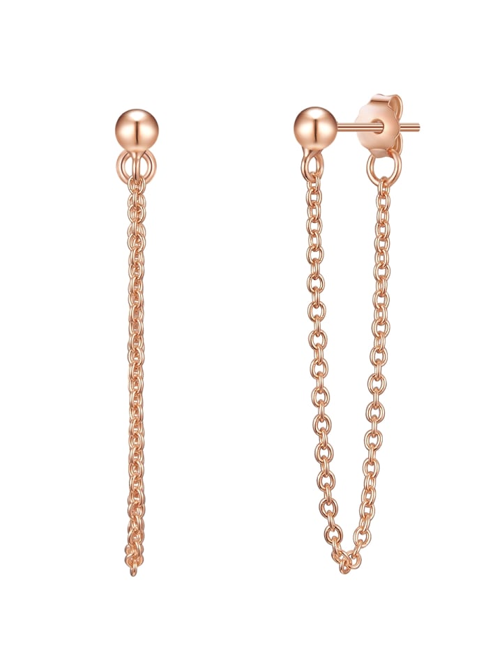 Glanzstücke München Серьги-гвоздики из стерлингового серебра с отделкой из розового золота
Glanzstücke München Серьги-гвоздики из стерлингового серебра с отделкой из розового золота