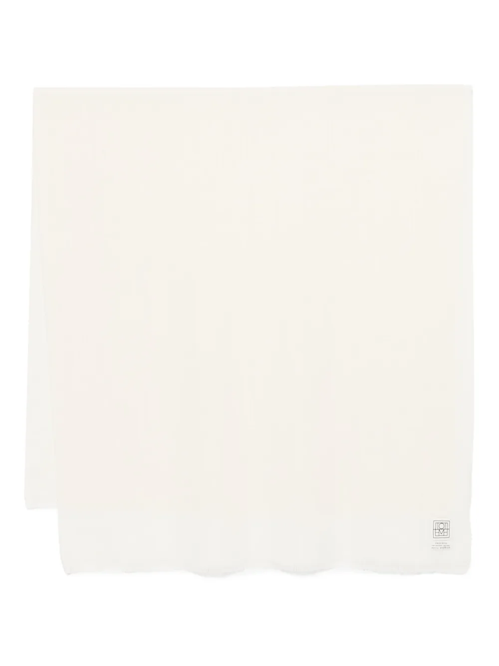 Шарф из вирджинской шерсти TOTEME, белый
Шарф из вирджинской шерсти TOTEME, белый