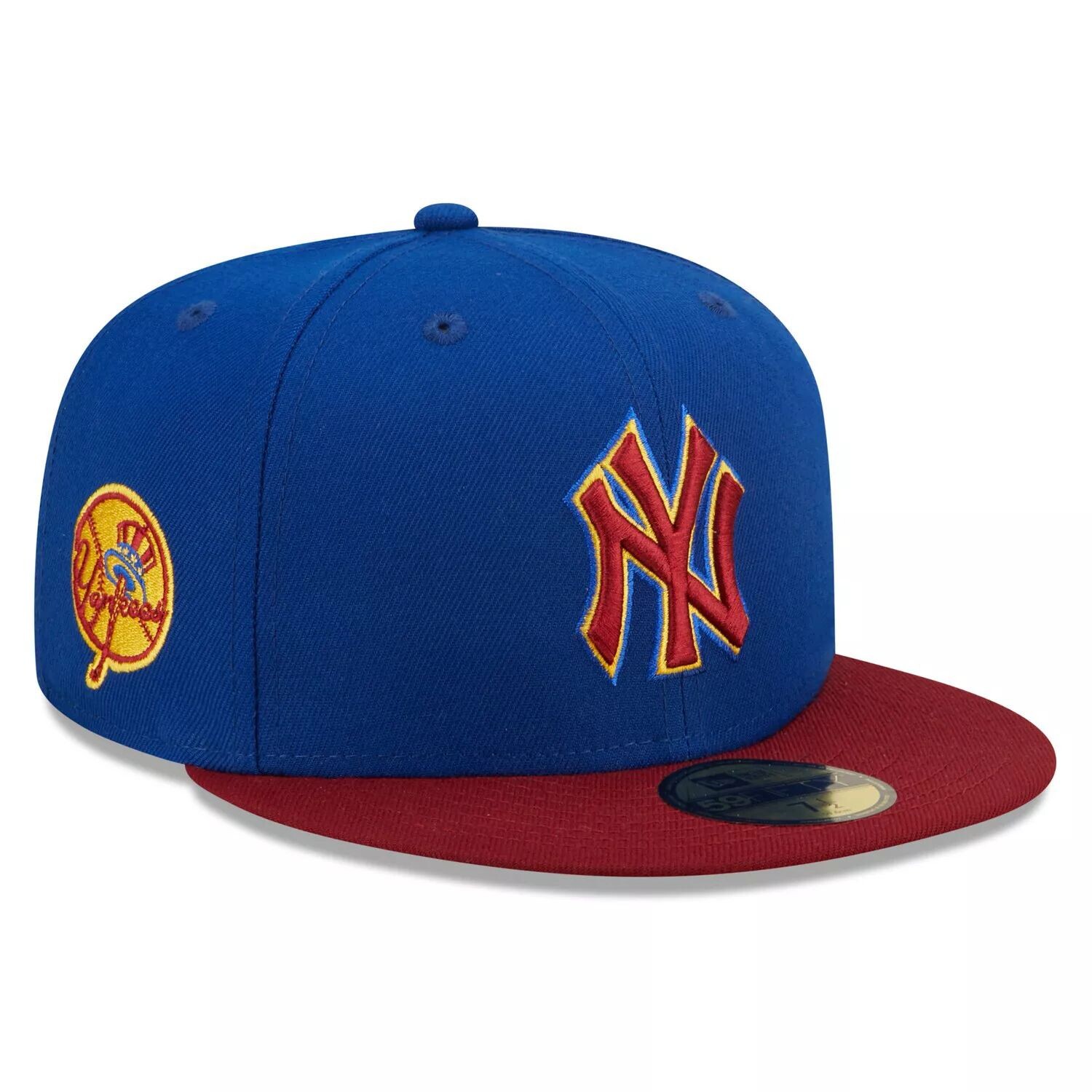 Мужская New Era Royal/Red New York Yankees Logo Primary Jewel Gold Undervisor 59FIFTY Облегающая шляпа
Мужская New Era Royal/Red New York Yankees Logo Primary Jewel Gold Undervisor 59FIFTY Облегающая шляпа