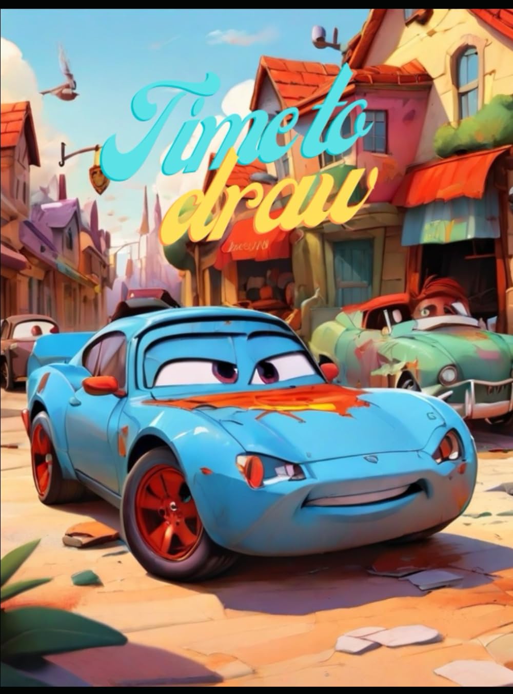 Time to draw: "Magic Vehicles: Exploring the World with Color and Adventure!" (Independently published)
Time to draw: "Magic Vehicles: Exploring the World with Color and Adventure!" (Independently published)