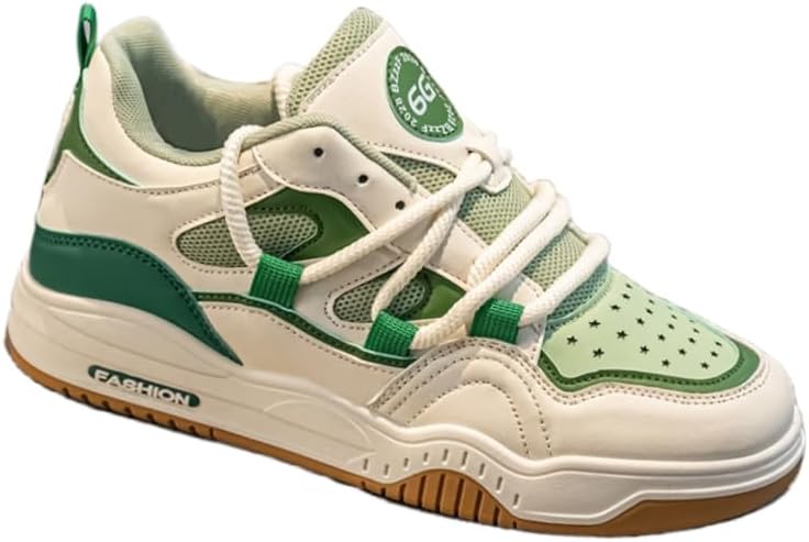 Мужские низкие спортивные кроссовки повседневного стиля - удобная обувь для ежедневной носки и легкого стиля Hoalox, белый/зеленый
Мужские низкие спортивные кроссовки повседневного стиля - удобная обувь для ежедневной носки и легкого стиля Hoalox, белый/зеленый