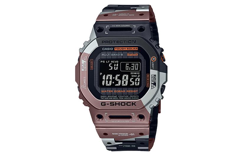 Часы Casio G-Shock Full Metal GMW-B5000 Series, арт. GMW-B5000TVB-1JR, черный/розовый/серебро
Часы Casio G-Shock Full Metal GMW-B5000 Series, арт. GMW-B5000TVB-1JR, черный/розовый/серебро