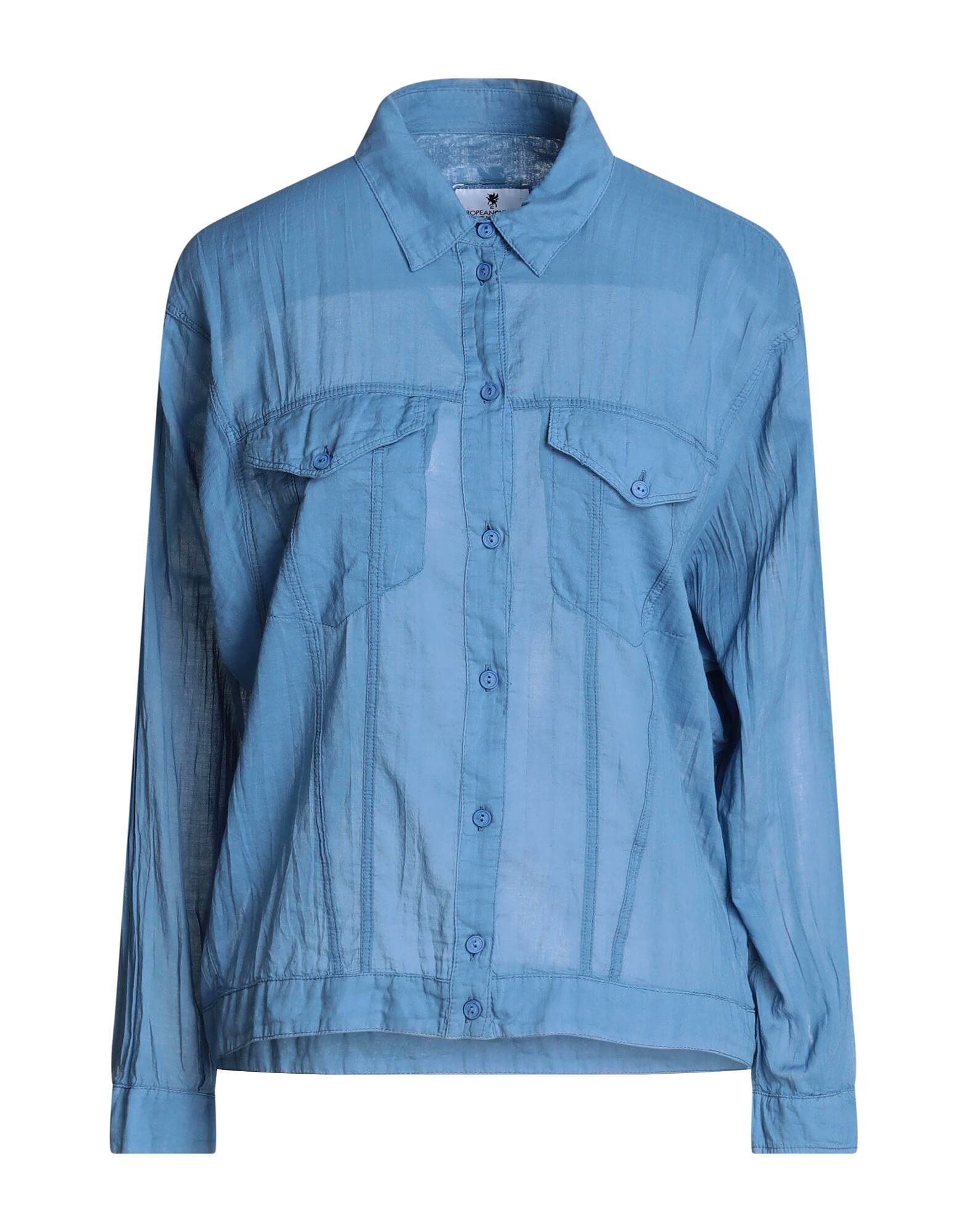 Рубашка Europeanculture, серо-синий
Рубашка Europeanculture, серо-синий