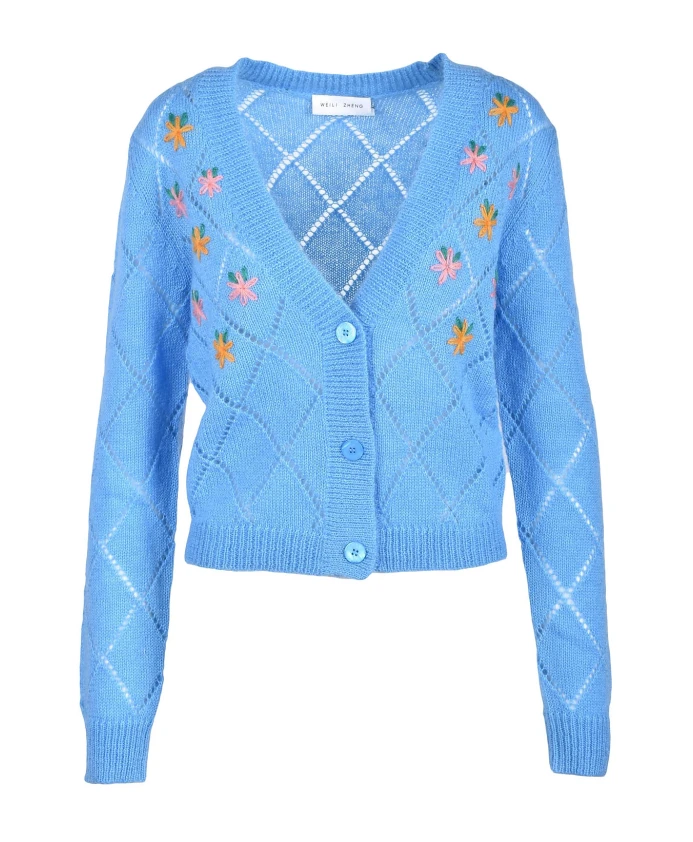 Светло-Голубой кардиган для женщин Weili Zheng, синий
Светло-Голубой кардиган для женщин Weili Zheng, синий