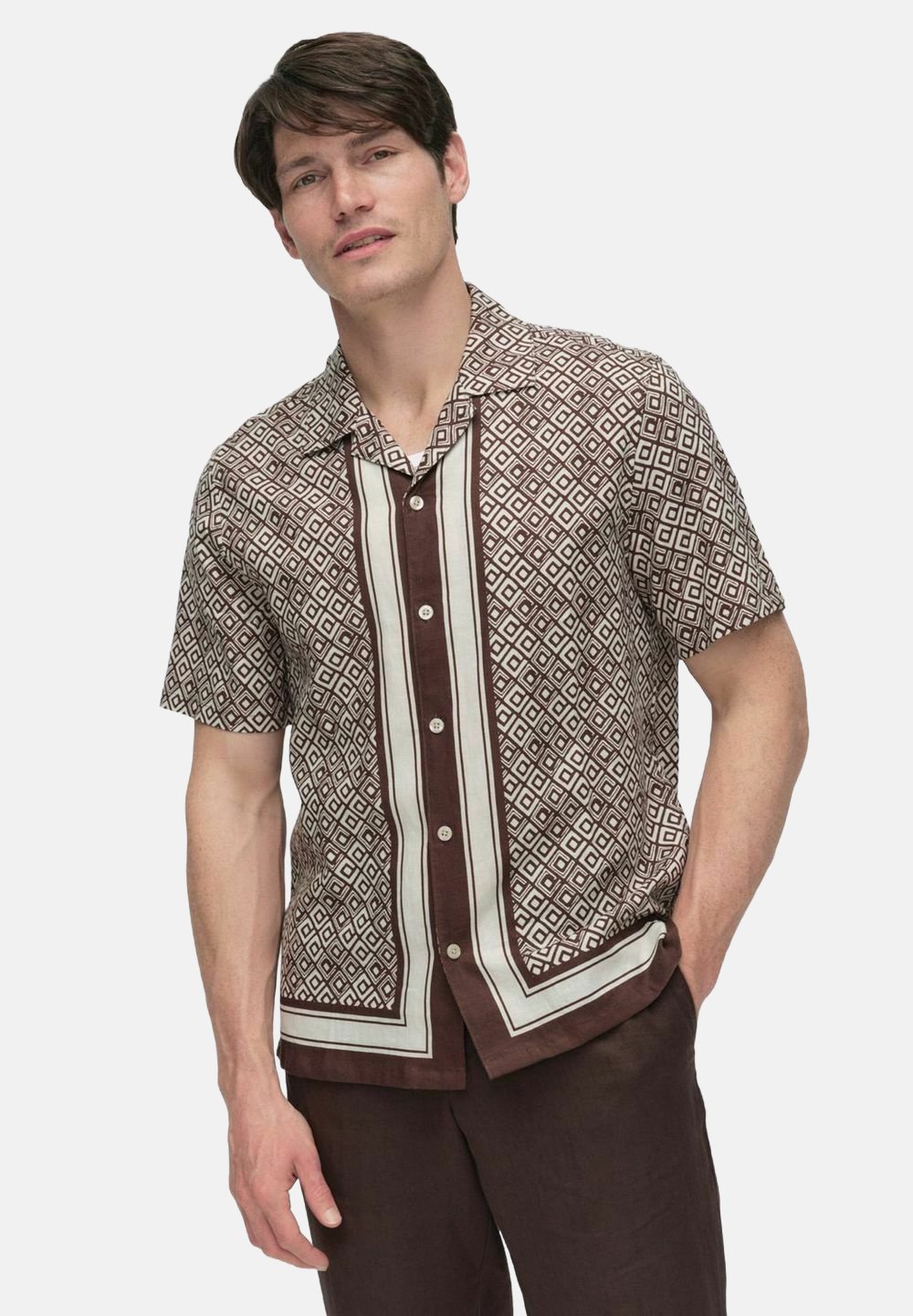 Рубашка MARIUS Bläck, коричневый
Рубашка MARIUS Bläck, коричневый