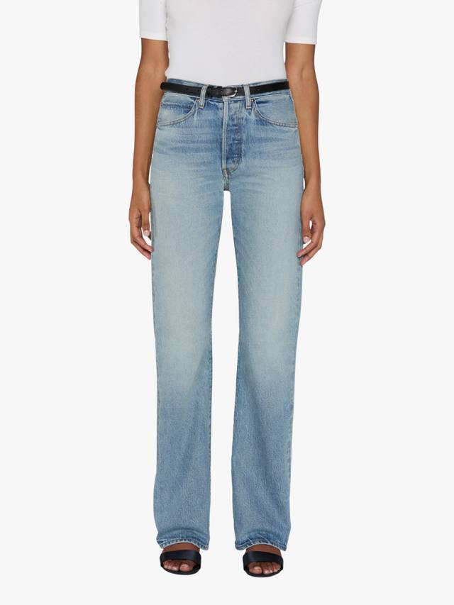 Прямые джинсы с вертикальной высокой посадкой FRAME, светло-синий
Прямые джинсы с вертикальной высокой посадкой FRAME, светло-синий