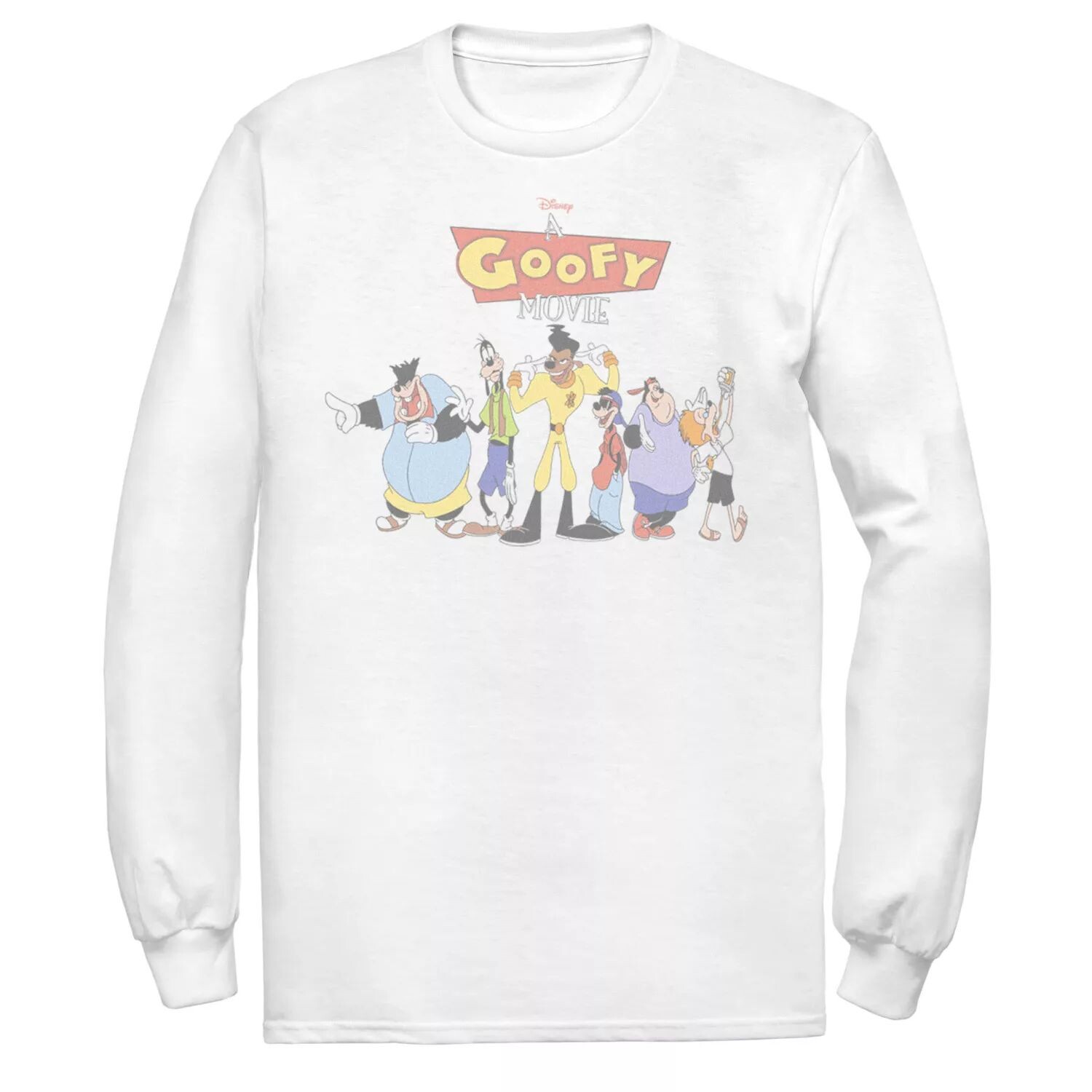 Мужская футболка с логотипом Disney A Goofy Movie Group Shot Licensed Character
Мужская футболка с логотипом Disney A Goofy Movie Group Shot Licensed Character