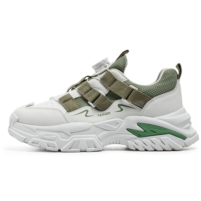 JANECO Антискользящие и износостойкие дышащие массивные низкие кроссовки мужские бело-зеленые, цвет White Green
JANECO Антискользящие и износостойкие дышащие массивные низкие кроссовки мужские бело-зеленые, цвет White Green