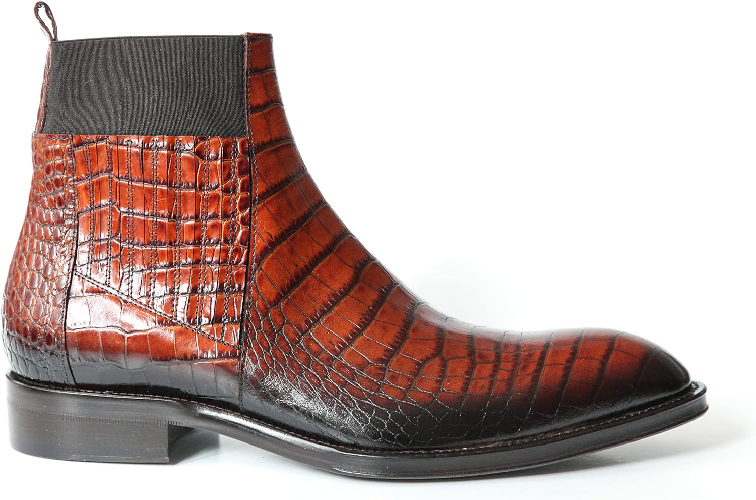 Ботинки Jo Ghost 2724U из итальянской коньячной кожи с крокодиловым принтом, без шнурков, Cognac
Ботинки Jo Ghost 2724U из итальянской коньячной кожи с крокодиловым принтом, без шнурков, Cognac
