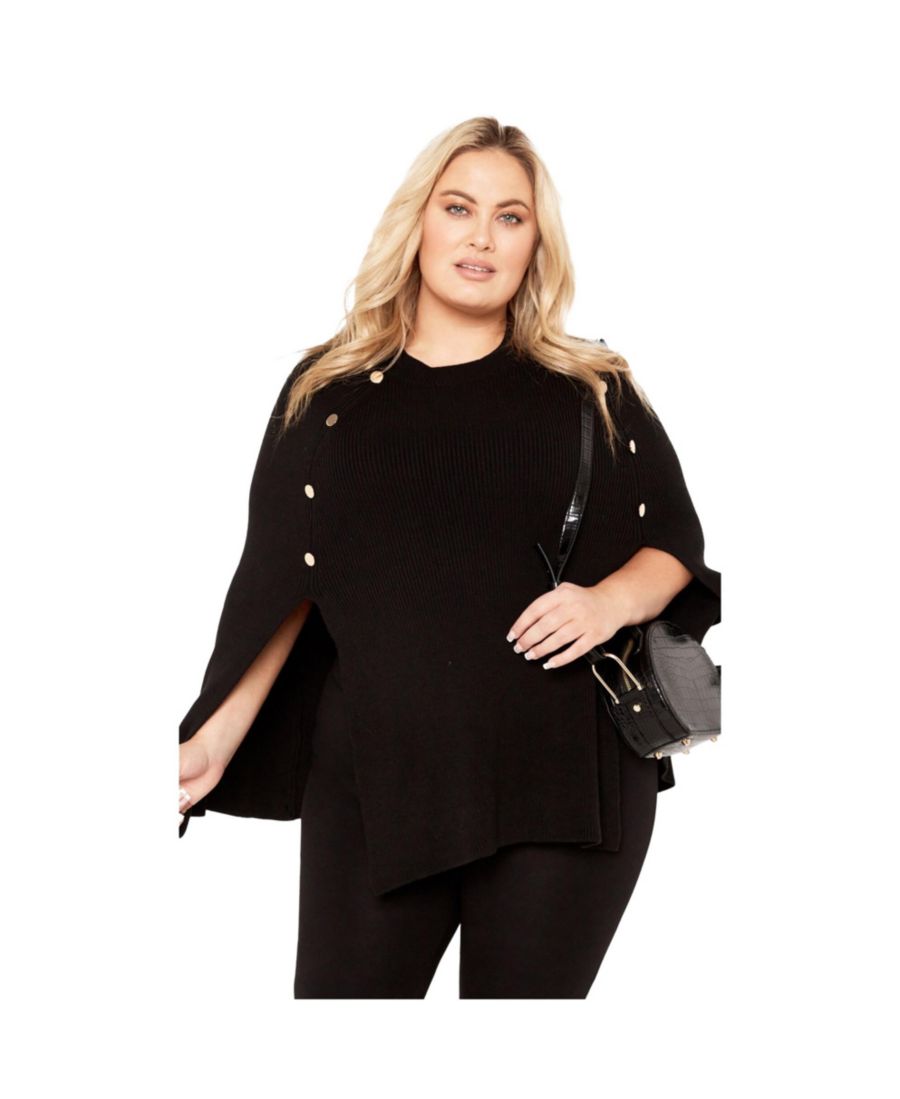 Женские жакеты-накидки Olivia Button AVENUE, Black
Женские жакеты-накидки Olivia Button AVENUE, Black