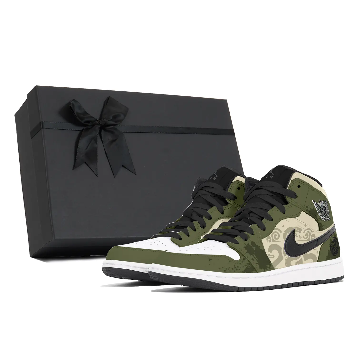 Jordan Air 1 Dust, Green Vine, Box Mid Top винтажные баскетбольные кроссовки мужские Army Green
Jordan Air 1 Dust, Green Vine, Box Mid Top винтажные баскетбольные кроссовки мужские Army Green