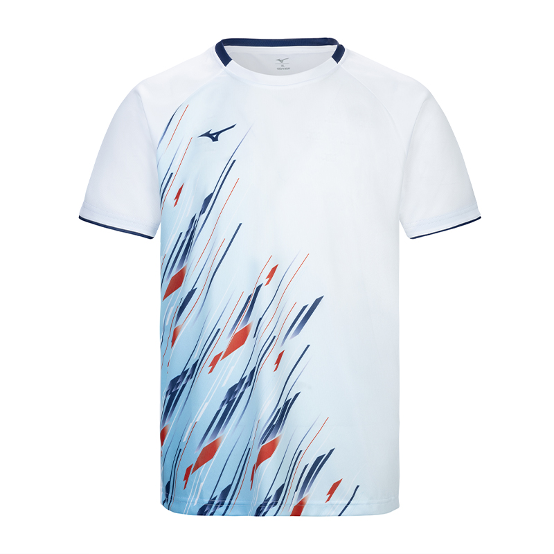 Мужская и женская бадминтонная одежда Mizuno, белая
Мужская и женская бадминтонная одежда Mizuno, белая