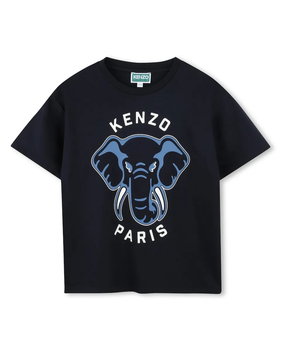 Детская футболка 100% хлопок с короткими рукавами Kenzo Kids, темно-синий
Детская футболка 100% хлопок с короткими рукавами Kenzo Kids, темно-синий