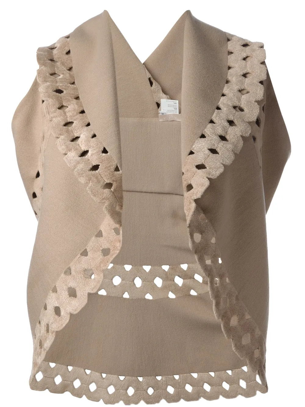 Cut-out trim top Alaïa, нейтральный
Cut-out trim top Alaïa, нейтральный