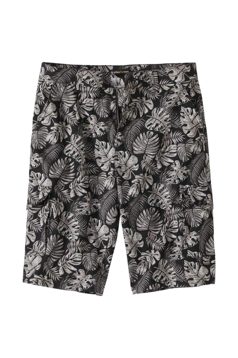 Шорты карго с пальмовым принтом Atlas for Men, черный
Шорты карго с пальмовым принтом Atlas for Men, черный