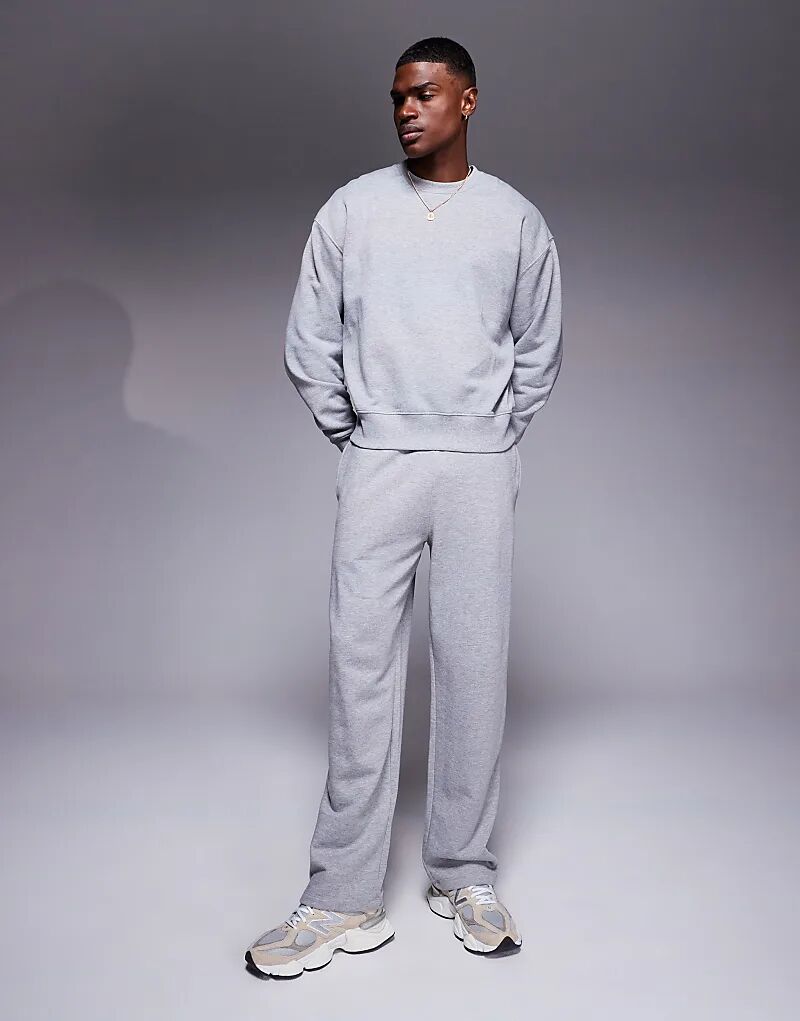 Укороченная свободная хлопковая тренировочная толстовка с быстросохнущей отделкой серого меланжевого цвета ASOS 4505
Укороченная свободная хлопковая тренировочная толстовка с быстросохнущей отделкой серого меланжевого цвета ASOS 4505