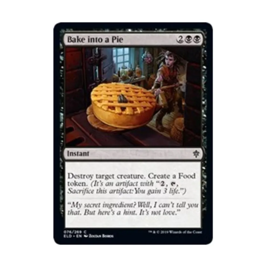 CCG Испечь пирог (С), MTG - Throne of Eldraine
CCG Испечь пирог (С), MTG - Throne of Eldraine