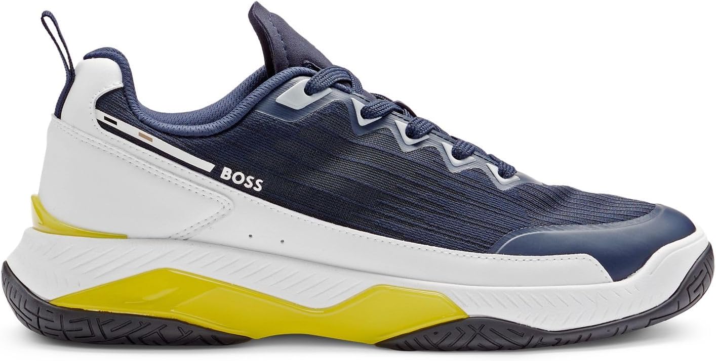 BOSS Мужские кроссовки Courtstride для тенниса, Open Blue
BOSS Мужские кроссовки Courtstride для тенниса, Open Blue