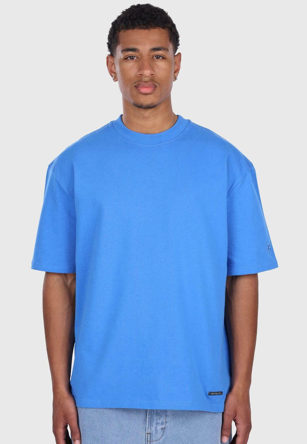 Базовая футболка SUPER HEAVY BLANK Dropsize, синий 
Базовая футболка SUPER HEAVY BLANK Dropsize, синий