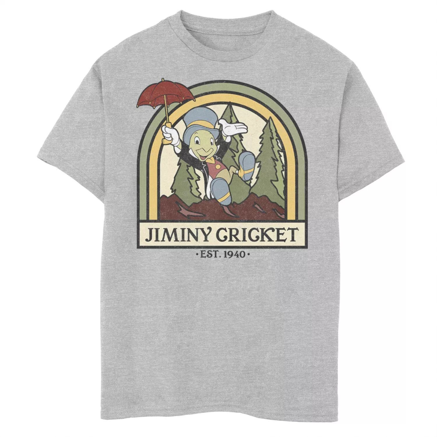 Футболка с рисунком Джимини Крикет для мальчиков 8–20 лет Disney's Pinocchio, выпущенная в 1940 году Disney
Футболка с рисунком Джимини Крикет для мальчиков 8–20 лет Disney's Pinocchio, выпущенная в 1940 году Disney
