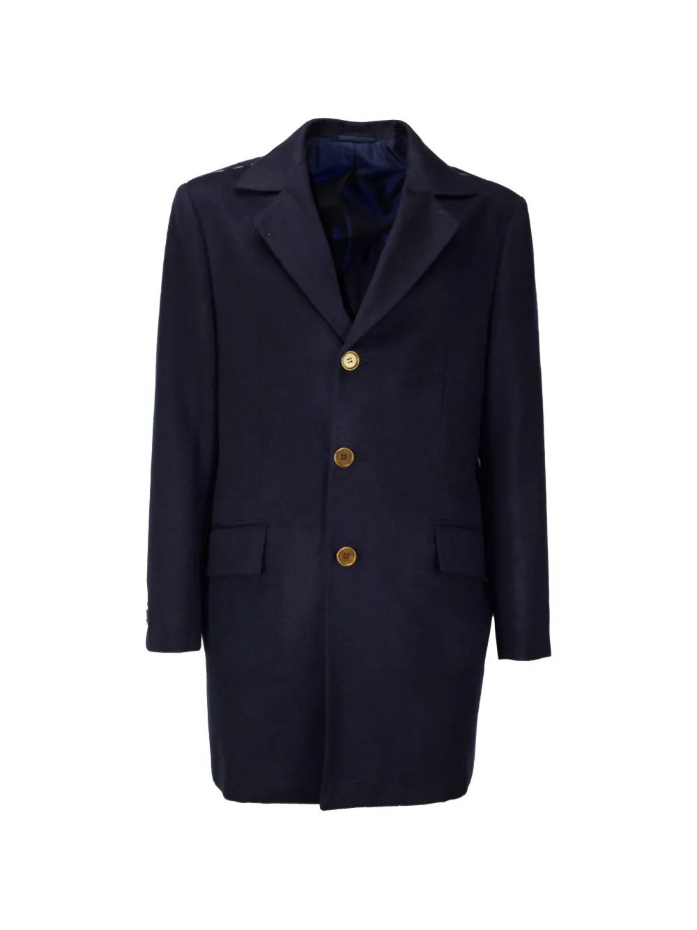 Однобортное пальто Kiton, синий
Однобортное пальто Kiton, синий