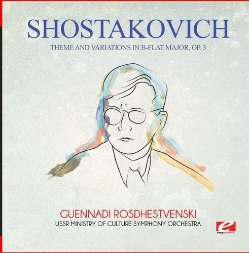 CD диск Shostakovich: Theme & Variations in B-Flat Major Op. 3
CD диск Shostakovich: Theme & Variations in B-Flat Major Op. 3