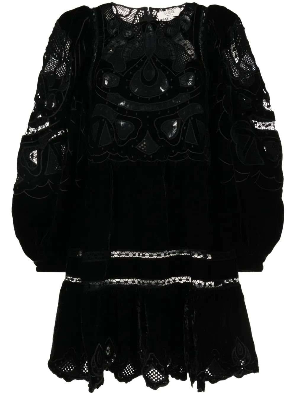 Бархатное платье мини Eliana с кружевом Sea, черный
Бархатное платье мини Eliana с кружевом Sea, черный