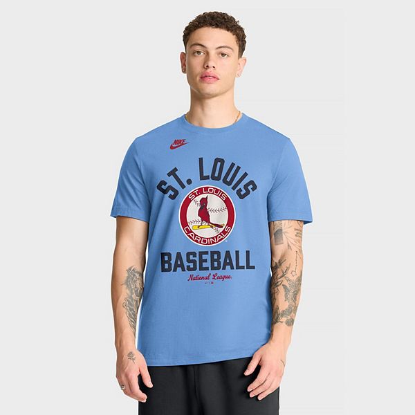 Мужская футболка st louis cardinals cooperstown collection светло-голубого цвета Nike
Мужская футболка st louis cardinals cooperstown collection светло-голубого цвета Nike