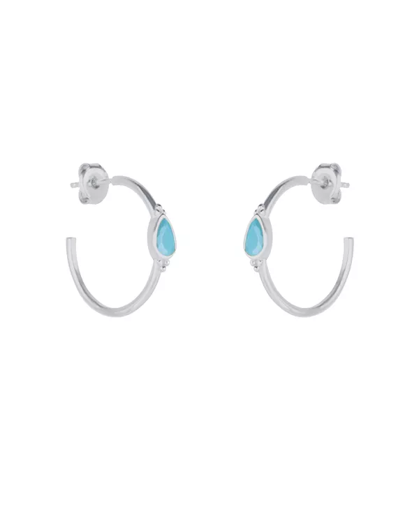 Серьги-Капельки с бирюзой, стерлинговое серебро - бирюза Spero London, silver
Серьги-Капельки с бирюзой, стерлинговое серебро - бирюза Spero London, silver